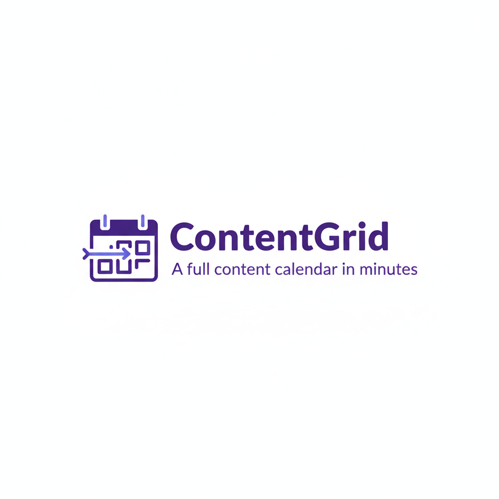 ContentGrid - Social Media Calendar 📅
