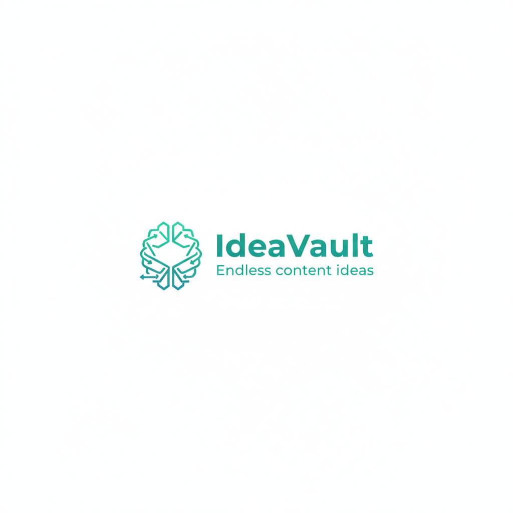 IdeaVault - Content Idea Generator 💡