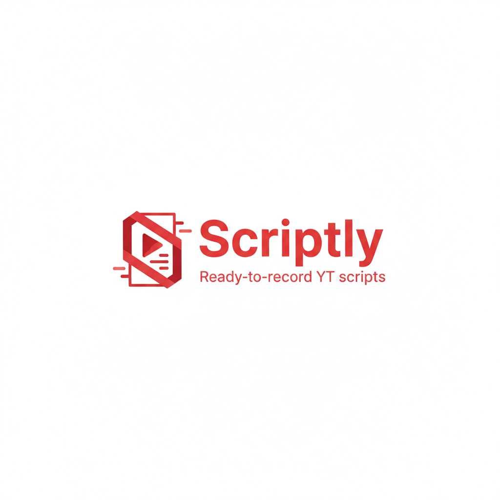Scriptly - YouTube Script Generator 🎬