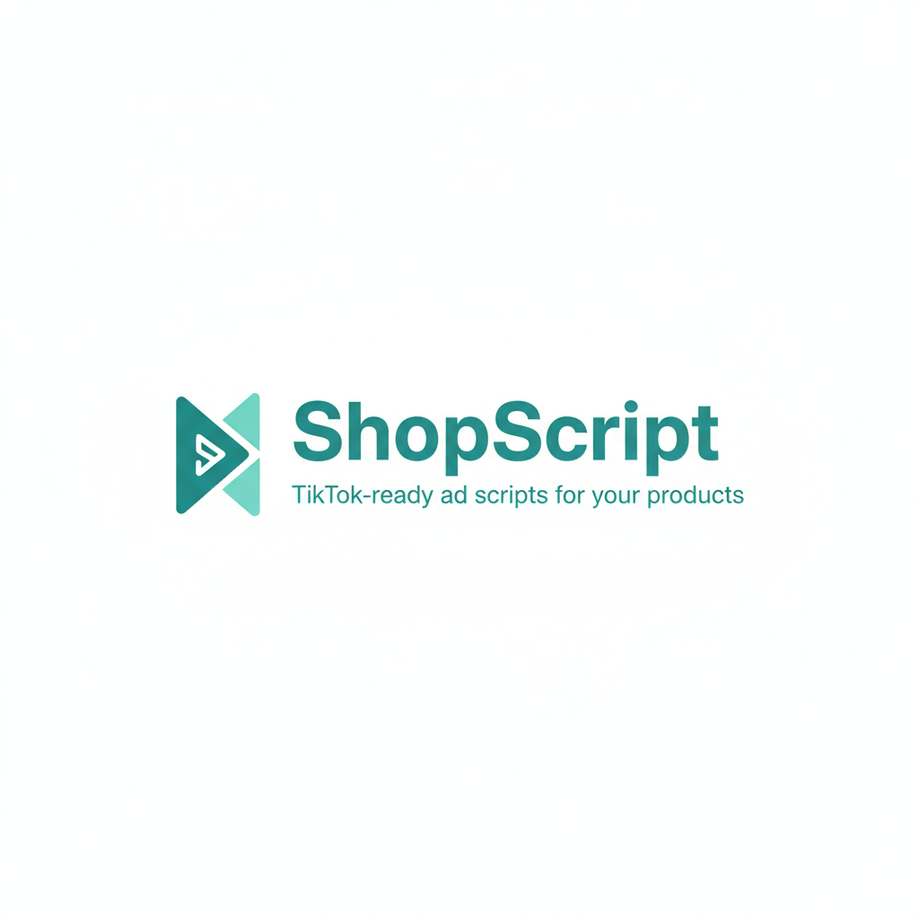 ShopScript – TikTok Shop Ad Writer 🛒